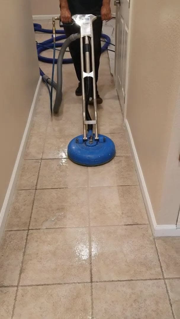 Precision floor polishing — ♨️ Professional Tile & Grout Steam Cleaning Lift Stains,