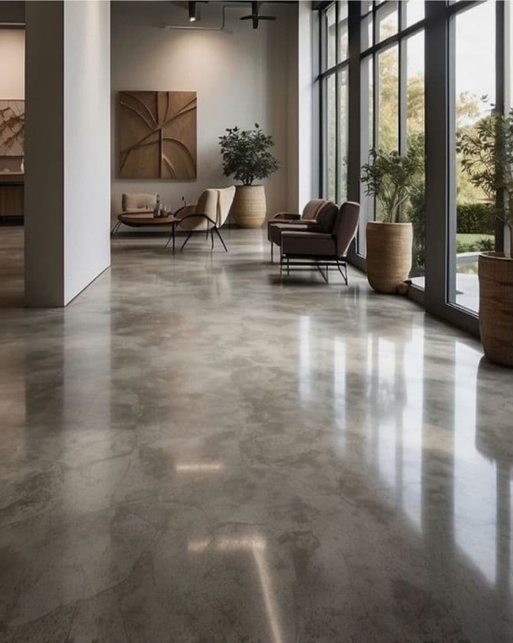 Precision floor polishing — Polishing reference 0919