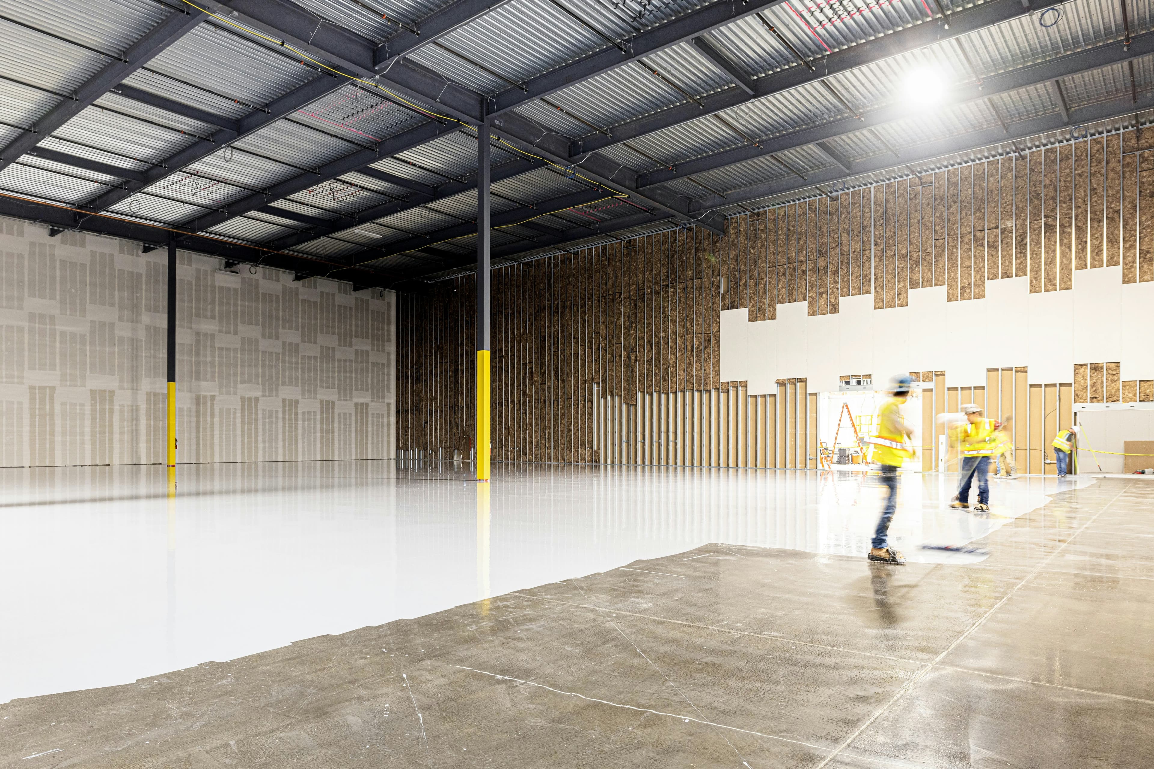 Precision floor polishing — Craftsman Concrete Floors