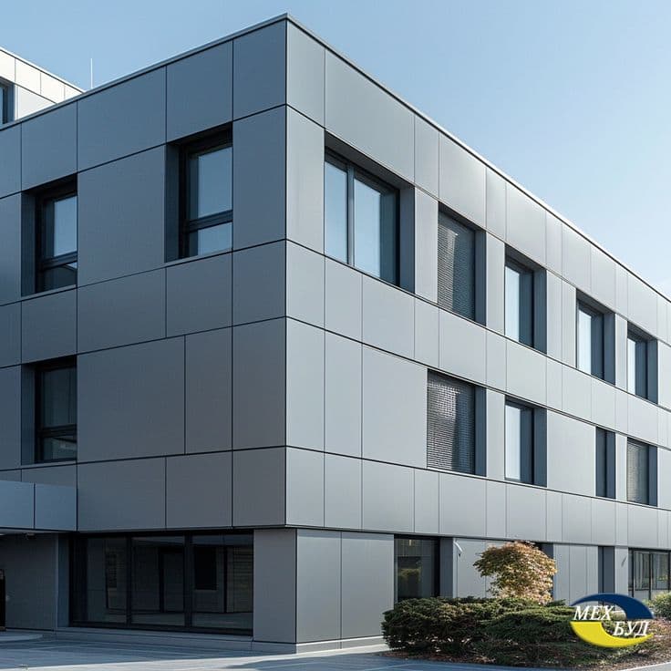Structural ACP facade — Комерційні Фасади Від Мехбуд