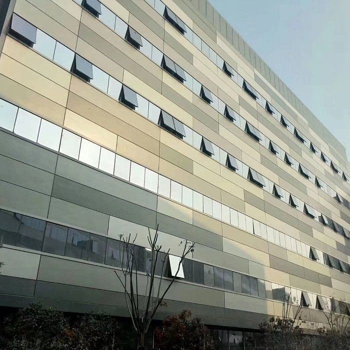 Structural ACP facade — Fire Proof, Aluminium Composite Panel, Factory