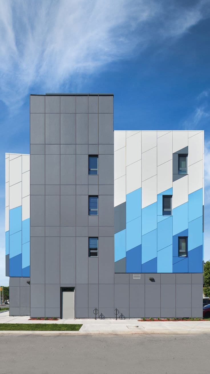 Structural ACP facade — Lakeshore Lofts