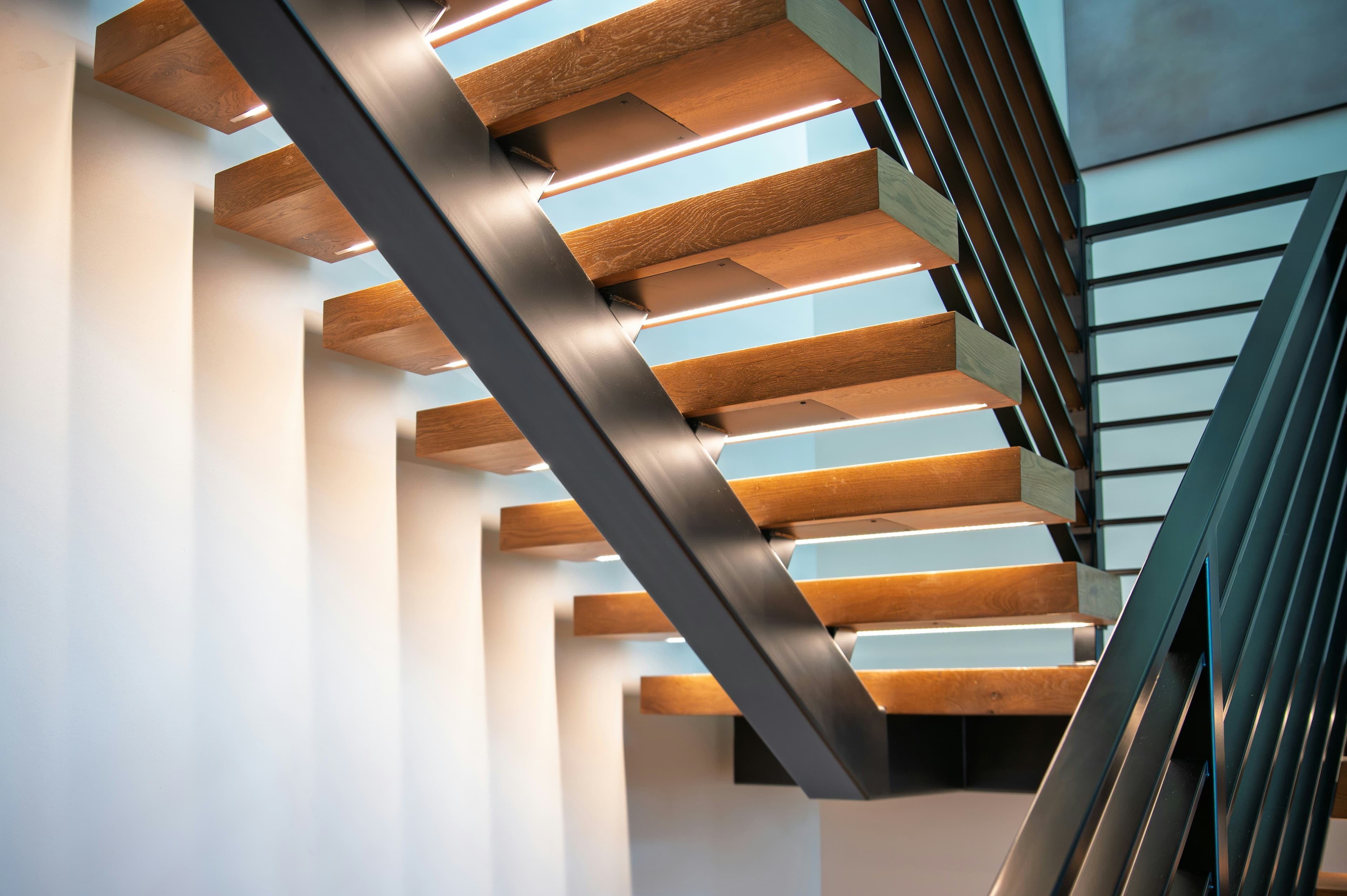 Custom staircase — Clayton Chase