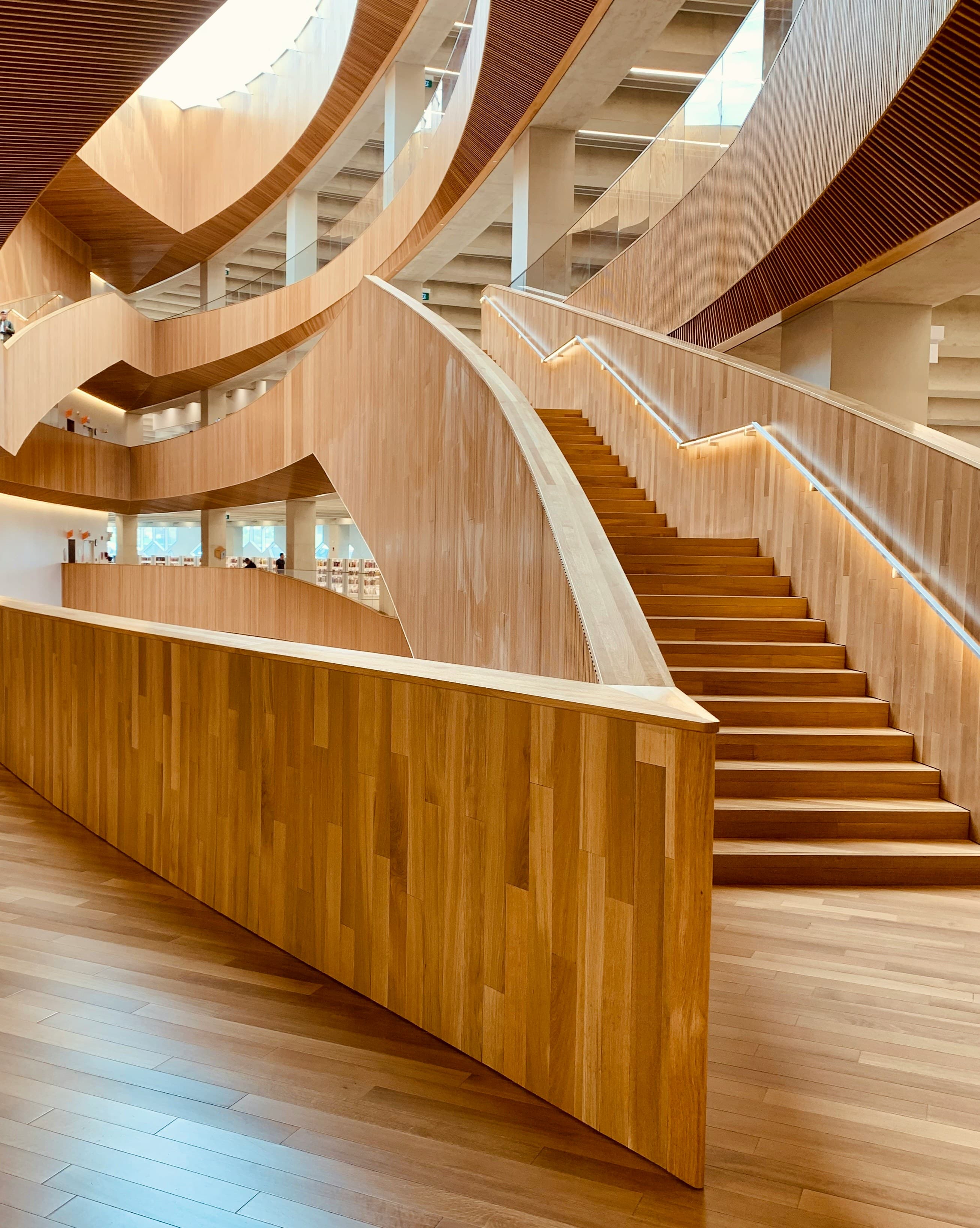 Custom staircase — Matt