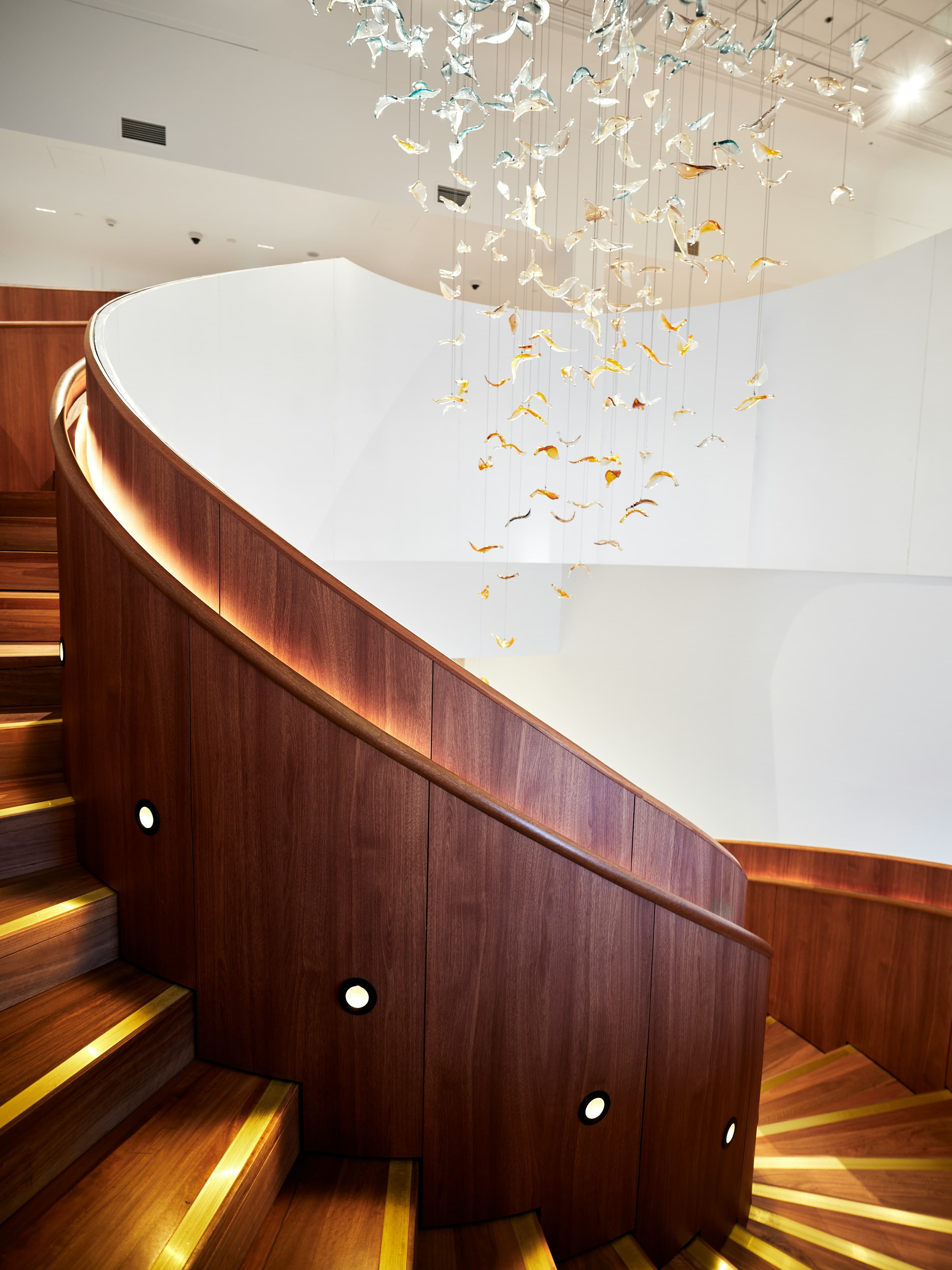 Custom staircase — Neon Wang