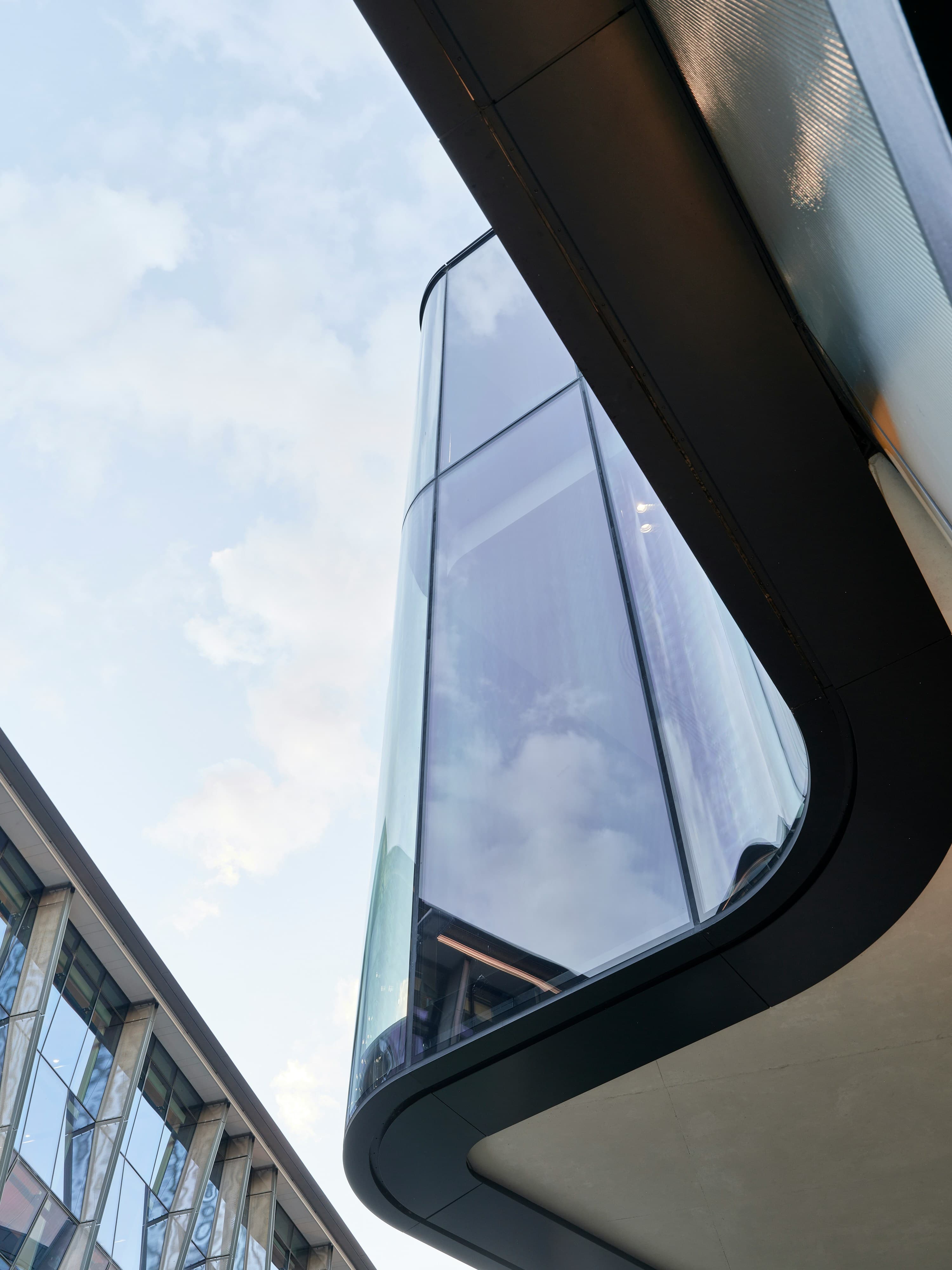 Facade glass — Neon Wang