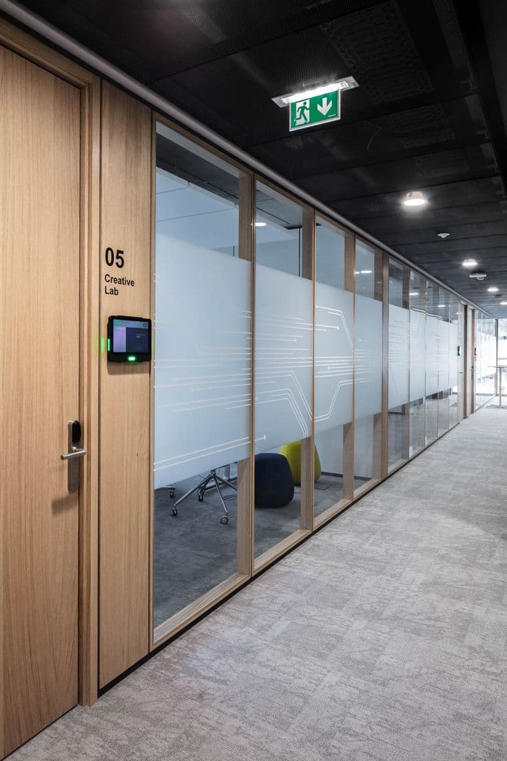 Architectural glass — AT&S Leoben