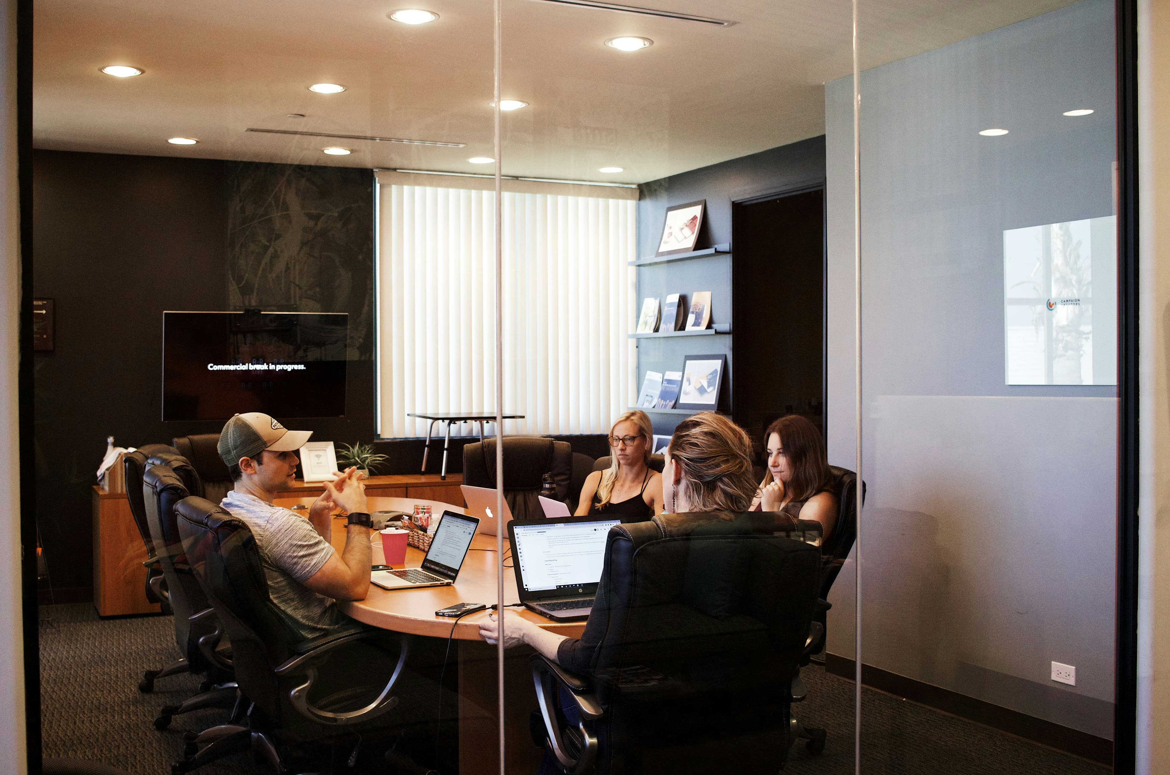 Modern office interior — Campaign