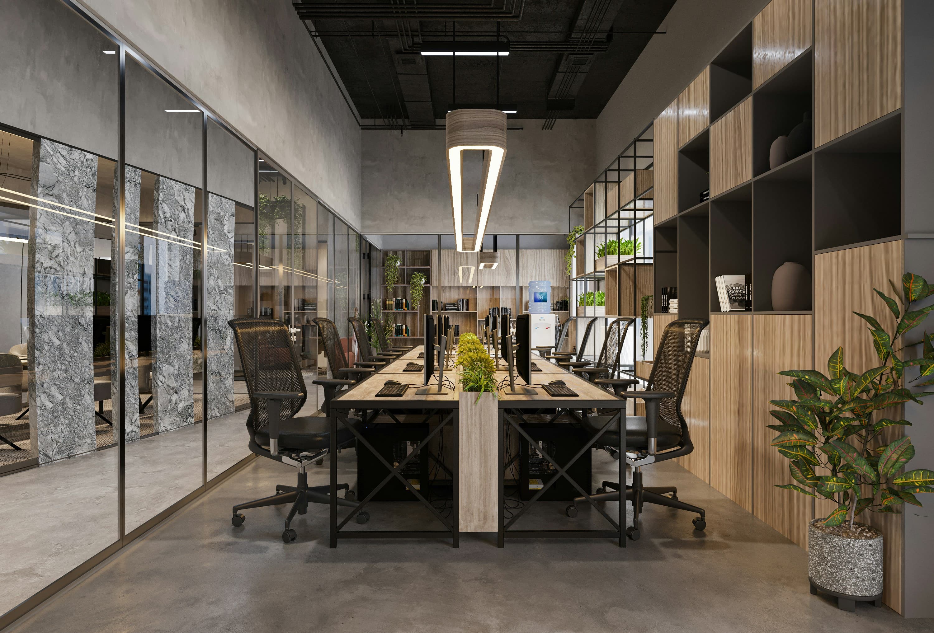 Modern office interior — Hammer Group