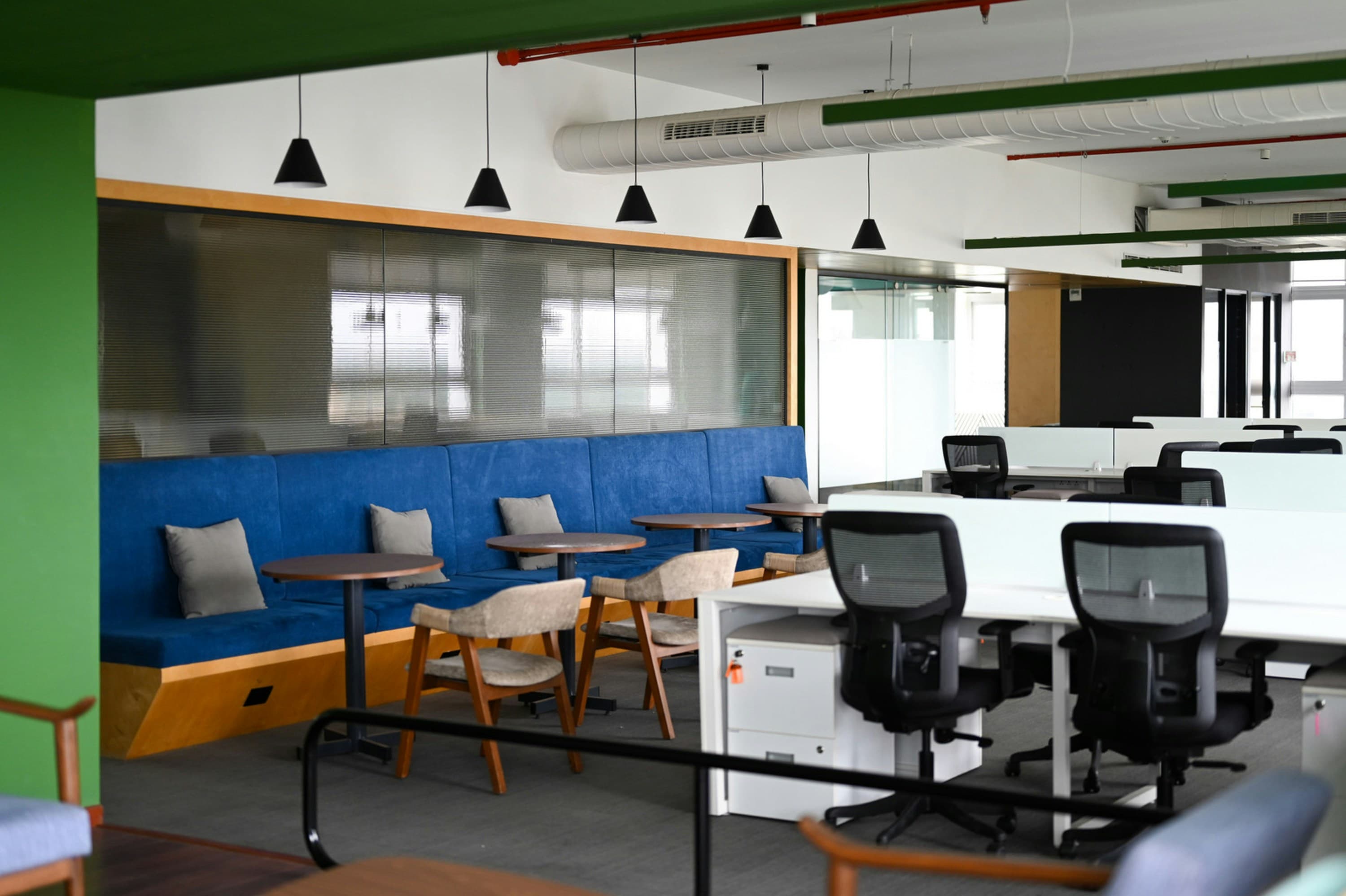 Modern office interior — The