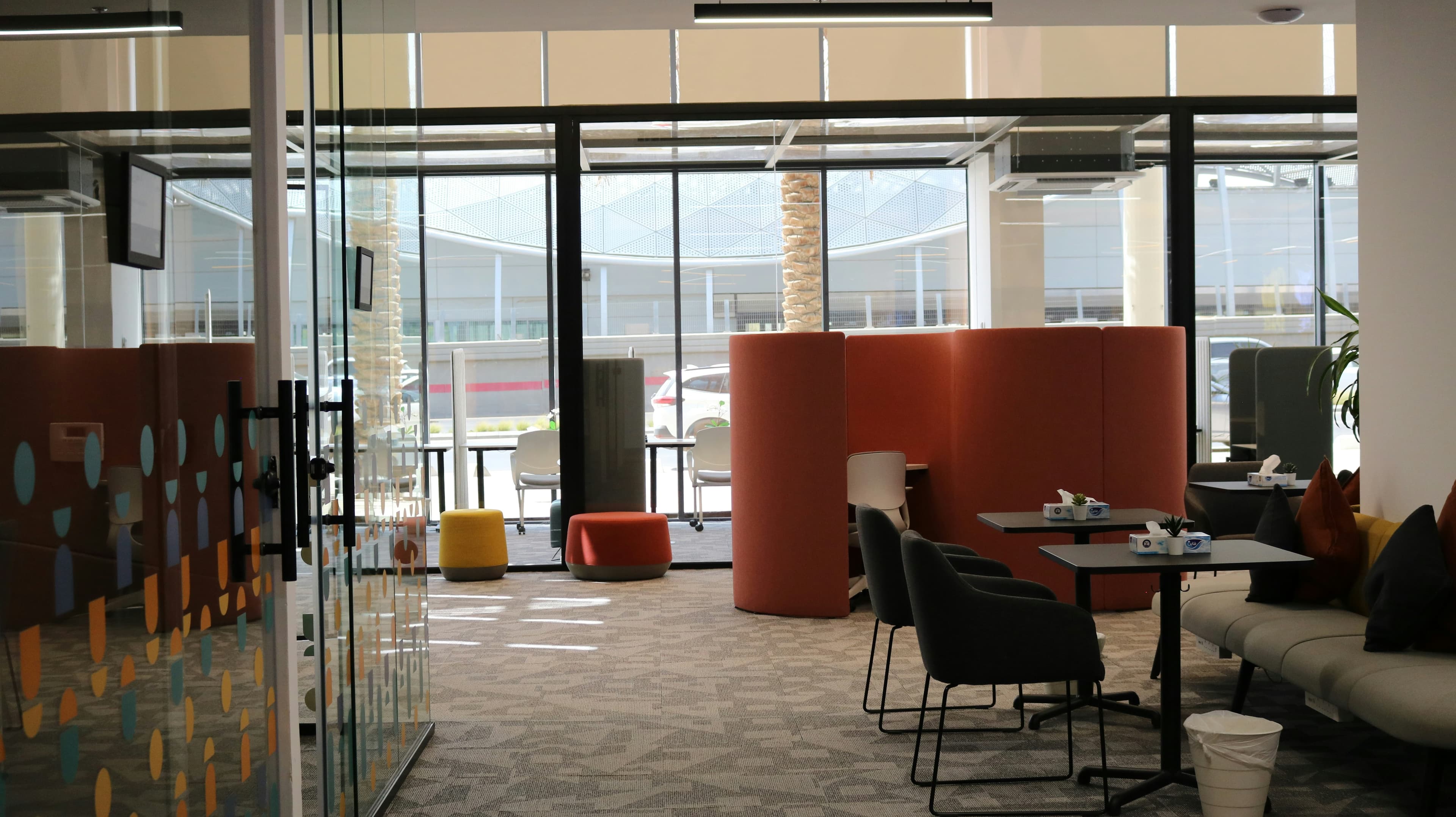 Modern office interior — Work Co Lounge