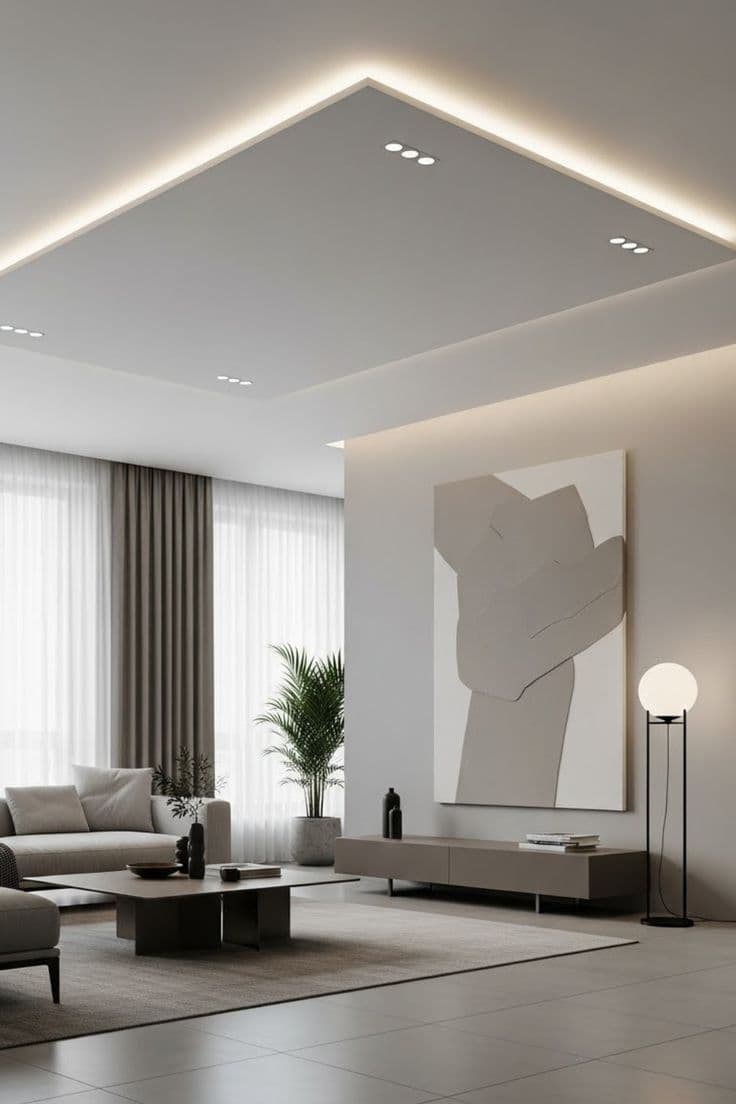 POP work — 20 Modern POP Ceiling Design Ideas For Every Room