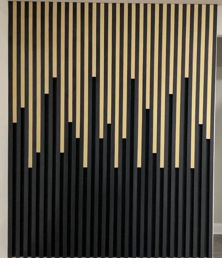PVC louvers — Interior Wall